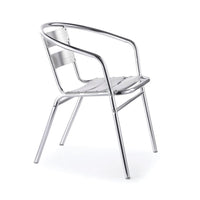 Silla de Aluminio con brazos